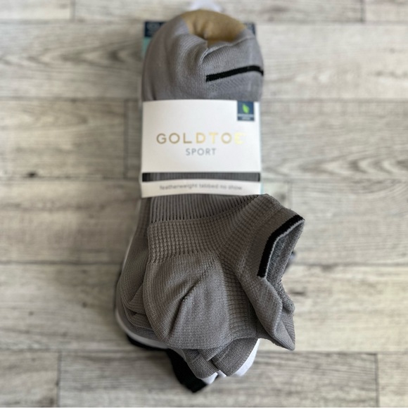 Gold Toe Accessories - NWT Gold Toe Womens Feather Weight No-Show 6 Pack Socks